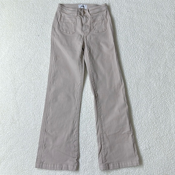 Paige Leenah Wide Leg Khakis - Picture 1 of 12